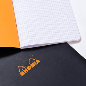 로디아 클래식 스테이플 75x120cm 노트(격자) 80g (사이드 스테이플)48매/수첩