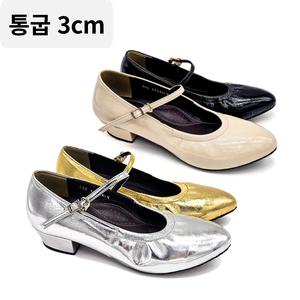 케이탑 D8056 단색 댄스화