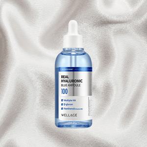웰라쥬앰플 리얼 히알루로닉 히알루론산 블루 앰플 피부속보습 100ml 1개