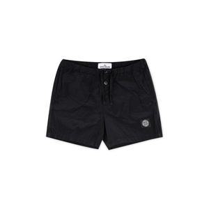 [스톤아일랜드] 남성 로고 블랙 반바지 K1S15B100006 S0043 V0029