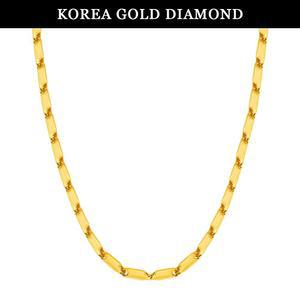 갤러리아 순금 체인 목걸이 24K 뉴 대나무 26.25g