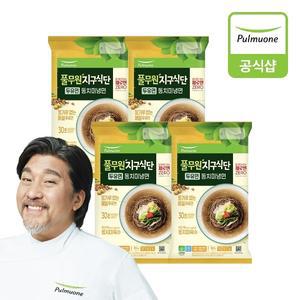 [풀무원] 지구식단 두유면 동치미냉면 846g 4개(8인)