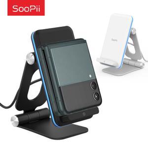 Soopii 터치 LED 15W 고속 무선충전기 V6