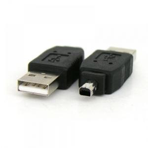 Coms USB 젠더 미니 4핀 USB A(M)