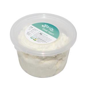 밀크아트 수제요거트 그릭요거트 무가당 1kg 1팩 대용량
