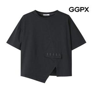 [GGPX]트임 언발 포인트 티셔츠 (GP4TS034F)