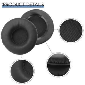 [누리SOUND]범용 교체용 폼 이어 패드, 헤드폰 쿠션, 스폰지 70mm, 1 쌍