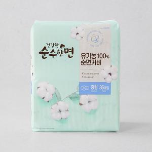 건강한 순수한면 중형 36개입