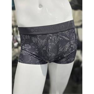 [파주점][Calvin Klein Jeans][캘빈클라인 언더웨어](NB4061-O1B)남성 CK 블랙 프린트 로우 라이즈 트렁크