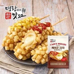 명랑핫도그 케이준감자 통모짜 핫도그 960g x 1팩 (8개입)