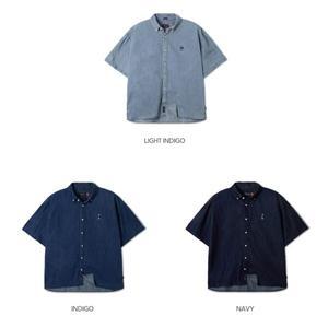 [후아유] Steve Denim Short Sleeve Shirts (WHYJF2512U)