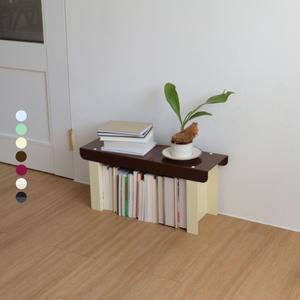 MINI BENCH 철제 커스텀 낮은 사이드테이블 선반 7colors