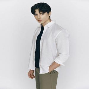 지오다노 NEW 변우석 남자 코튼 린넨 셔츠 04550503화이트 1071788