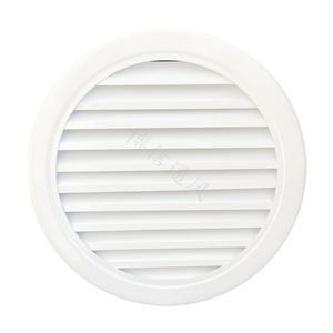 원형 루버창 500MM 배출구 시스템 배기 갤러리창 실외기 화이트 환기 코드