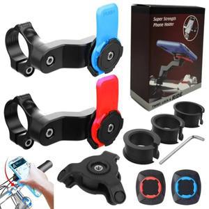 Quad Lock Motorcycle Bike Phone Holder Phone Bracket Vibration Damper Bike Handlebar Navigation Supp