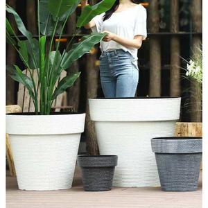 특대형 플라스틱 화분 지름 초대형화분 60CM 수지 수생화분 깊은높이화분 너비40 텃밭