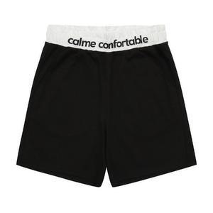 HC33 4부 하이 레터 밴딩 셋업바지 여아,검정,반바지,바지,여름,편안한,바지,