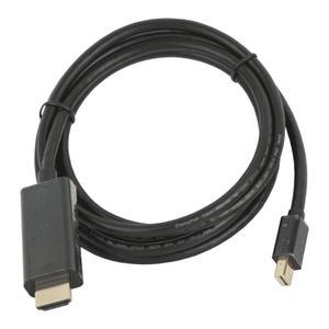 MDP HDMI케이블 2m 미니디스플레이포트 black 영상 티비 전송선 HDMI 모니터 노트북용
