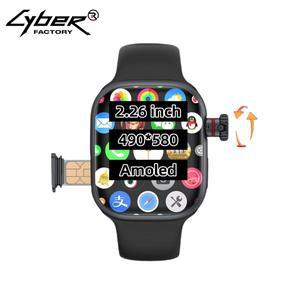 CD99 스마트 시계 8GB RAM AMOLED Wifi ROM GPS 위치 APP 다운로드 블루투스 남성 여성 셀룰러 카드 버전 S