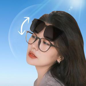 (당일발송) 알큰 안경위에쓰는 골프 큰얼굴 안경위 안경위에 쓰는 편광 선글라스 야간운전 라이딩 스포츠