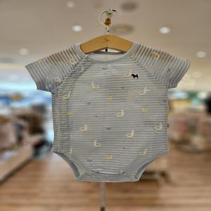 [블루독베이비] 25SS BL)오리반팔바디수트 HH (4537004011)