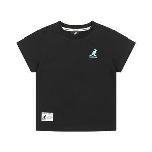 [롯데백화점]캉골 (잠실)백 캥거루 그래픽 프린트 쿨맥스 티셔츠 RB 0202 블랙 (ARBCRT02020BK)