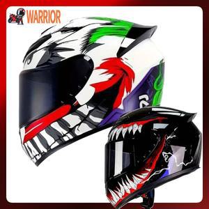 베놈 오토바이 헬멧 모터 풀 페이스 모토크로스 낙하 방지 모듈러 모토 Casco DOT