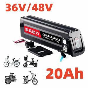 48V 20Ah 전자 자전거 배터리 Silverfish 리튬 팩 36V 250W ebike 모터 키트 42v 54.6v 2A 충전
