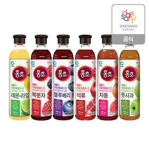 홍초 900ml 6종 3개 골라담기