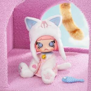 호환 몰리 피카부 시리즈 1/8 액션 피규어 블라인드 박스 이동식 관절 장난감 Collectible Model Kawaii