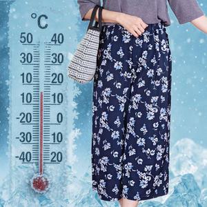 산뜻한 나염 냉장고바지/ 23SS23 / 엄마옷 / 할머니옷 / 빅사이즈 / 실버다이아몬드