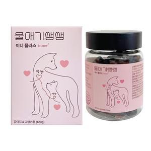 울애기쌩쌩 이너플러스 프리미엄 종합 영양제 기관지 심장 간 면역 개선 1개