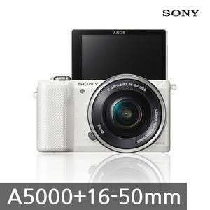 소니 알파 A5000+16-50mm PZ 렌즈포함 (삼각대+포켓융 증정) K