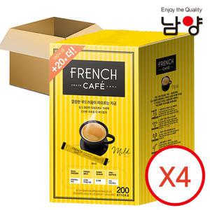 남양 프렌치카페 커피믹스 180T+20T x4개//랜덤발송/마일드/오리진