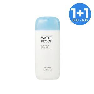 [1+1][미샤] 올 어라운드 세이프 블록 워터프루프 선 밀크 70ml