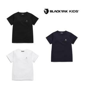 [롯데백화점]블랙야크 키즈 솔리드형 반팔 티셔츠 3PACK 세트 BK트리플라운드T1
