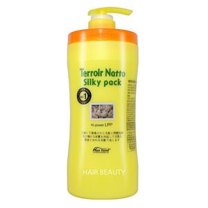 헤어푸드 떼루아 나또 실키팩1000ml 헤어팩 트리트먼트 시원한두피