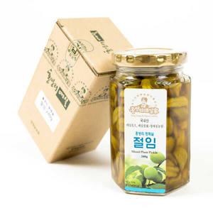 홍쌍리 청매실농원 유기농매실 매실절임 240g 매실장아찌