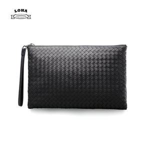 천연소가죽 빅사이즈 매쉬 클러치백 L21