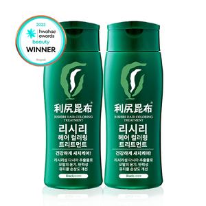 리시리 헤어 컬러링 트리트먼트200g 2개
