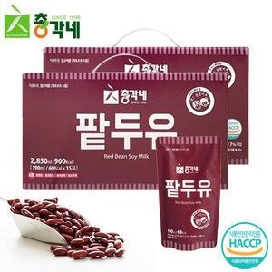[총각네] 국산 검은콩 팥두유 30봉 15봉x2박스
