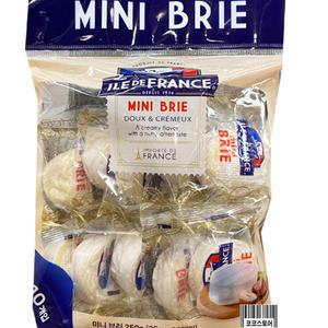 ile de france 일드 프랑스 미니 브리치즈 25gx10 와인안주 미니치즈