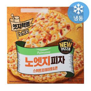 풀무원 노엣지피자 스위트포테이토&콘 365g