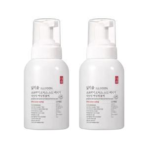 일리윤 프로바이오틱스 스킨배리어 약산성 여성청결제 300ml 2개 /저자극 버블형