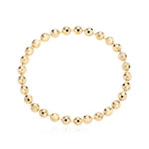 18K 데일리 골드 도트볼 열송이 체인실반지 1.5mm IRR37417