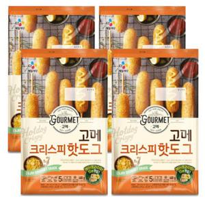 고메 크리스피 핫도그 400g x 4개