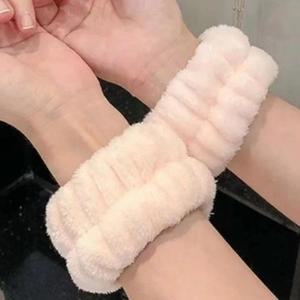[OFM69731]세안 손목밴드 옷젖음방지 손목밴드 핑크