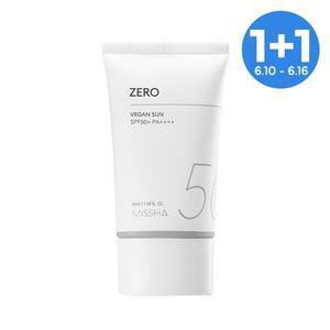 [1+1][미샤] 올 어라운드 세이프 블록 제로 비건 선 50ml