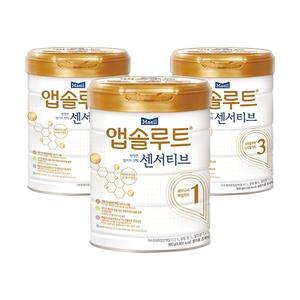 매일 앱솔루트 센서티브 분유 1 2 3단계 900g x 1캔