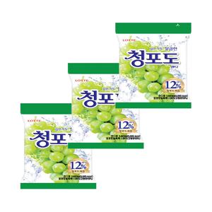 롯데 청포도캔디 1.445kg x 3